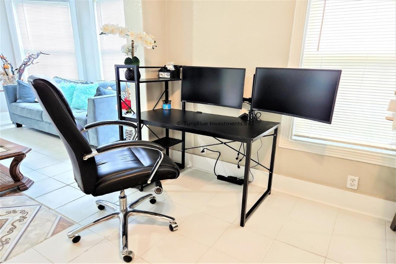 Casaazul-2605A-Couples Retreat By Beach & Pleasure Pier 1 Block Away- 2Bed 2Bath- 7 Minutes To Cruise Terminal Galveston Eksteriør bilde